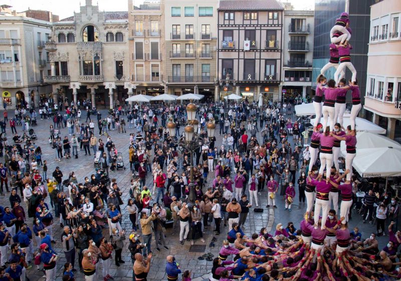 4de8 4d8 4 de 8 Moixiganguers, Diada dels Xiquets de Reus, Reus, Octubre 2021