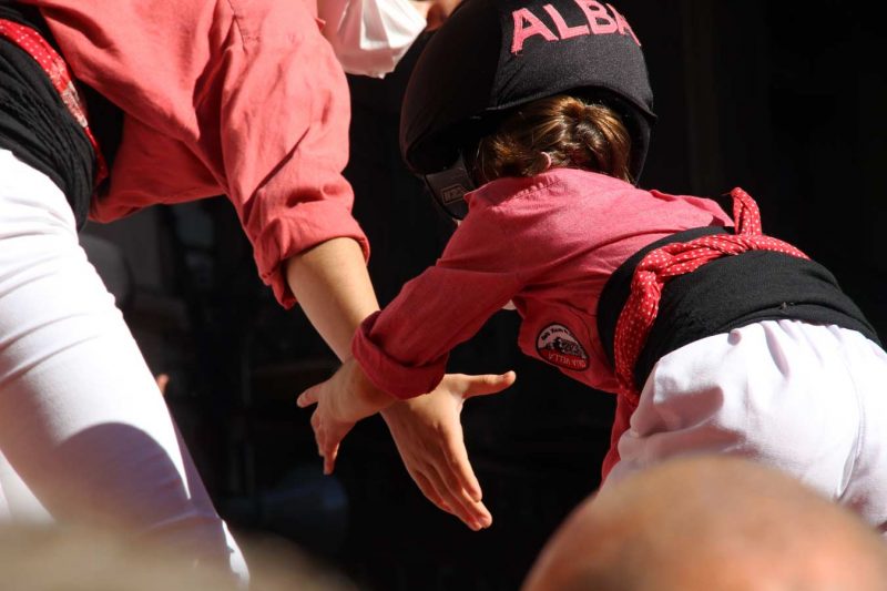 dona'm la mà Colla Vella Xiquets de Valls, Diada de Santa Úrsula, Valls