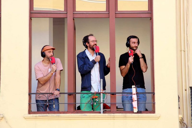 Castellers a Rac1, Diada de Tots Sants, Vilafranca del Penedès, Novembre 2021