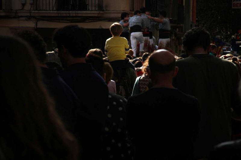 Castellers de Sants, Diada de Tots Sants, Vilafranca del Penedès, Novembre 2021