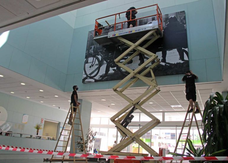 projecte art+salut pau corcelles hospital d'igualada