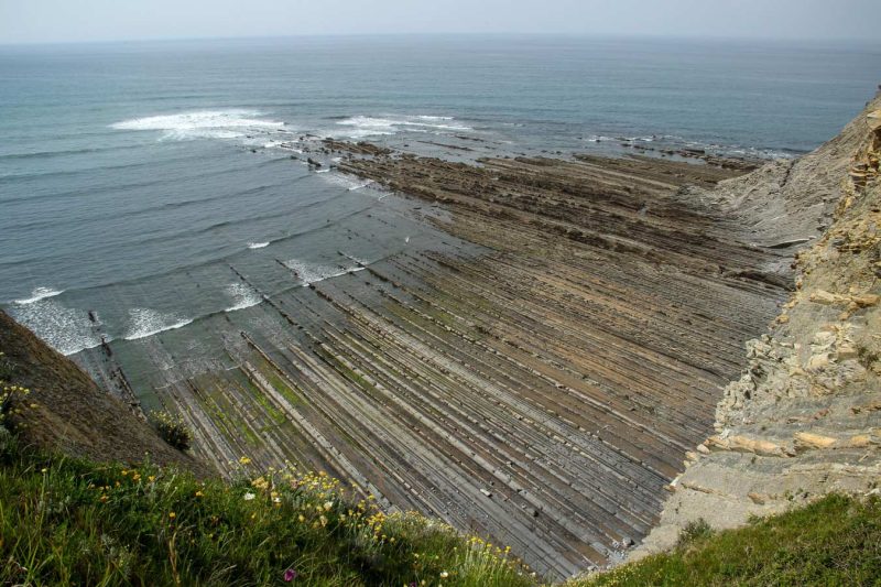 linies perfectes traçades al mar a sakoneta