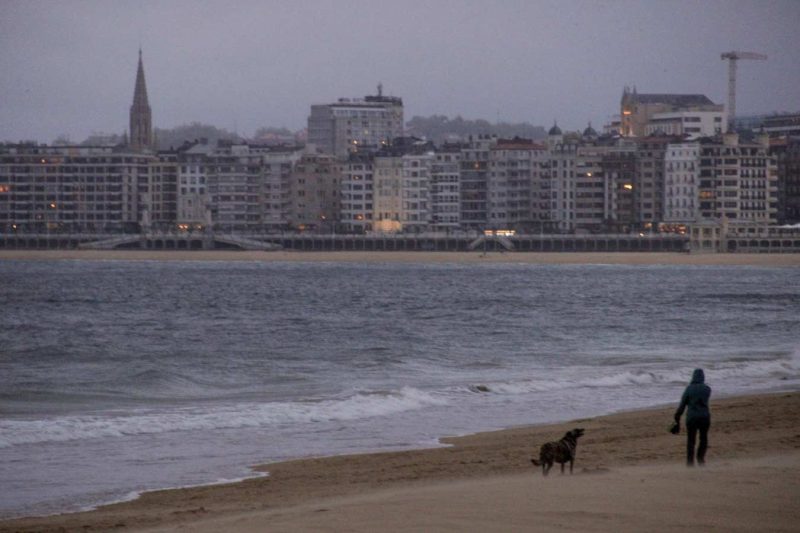 caminant la contxa al capvespre donosti san sebastian