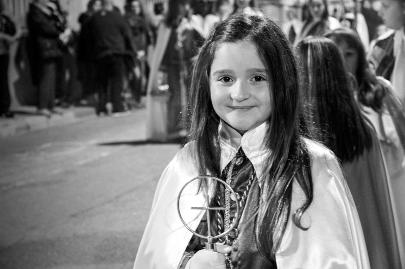 Processó de Setmana Santa al barri de Fàtima igualada