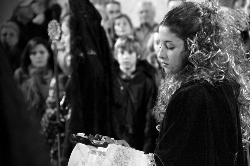 Processó de Setmana Santa al barri de Fàtima igualada noia procedion