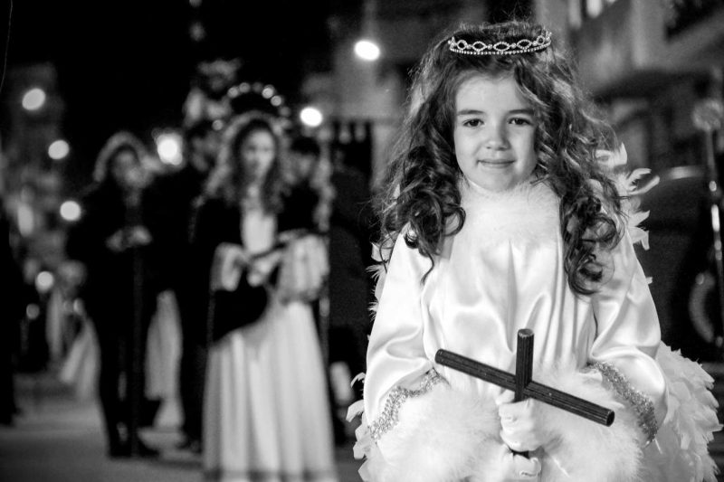 angel cruz creu Processó de Setmana Santa al barri de Fàtima igualada noia procesion