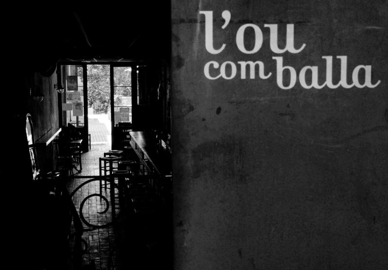 interior bar musical L'Ou com Balla igualada