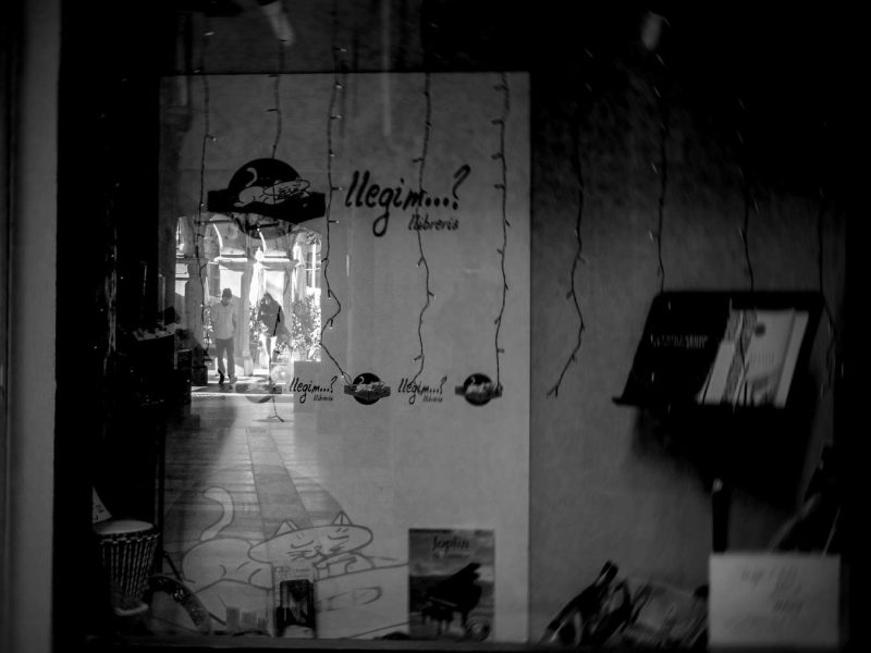 aparador llibreria llegim? igualada passatge capità galí