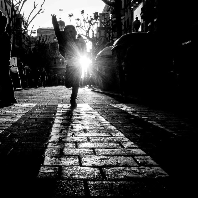 Rambla Sant Isidre igualada capvespre